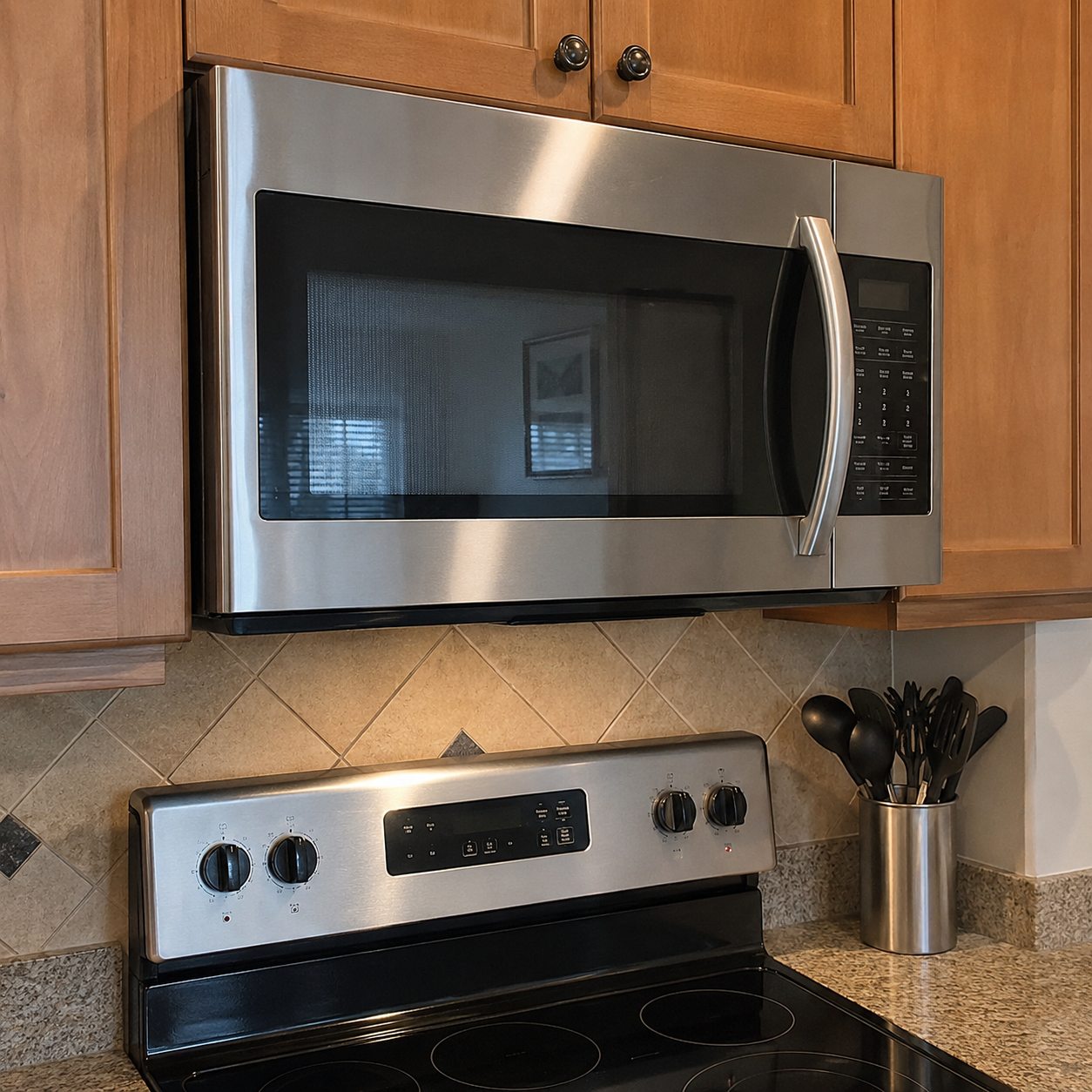 Over-the-range microwave / convection oven