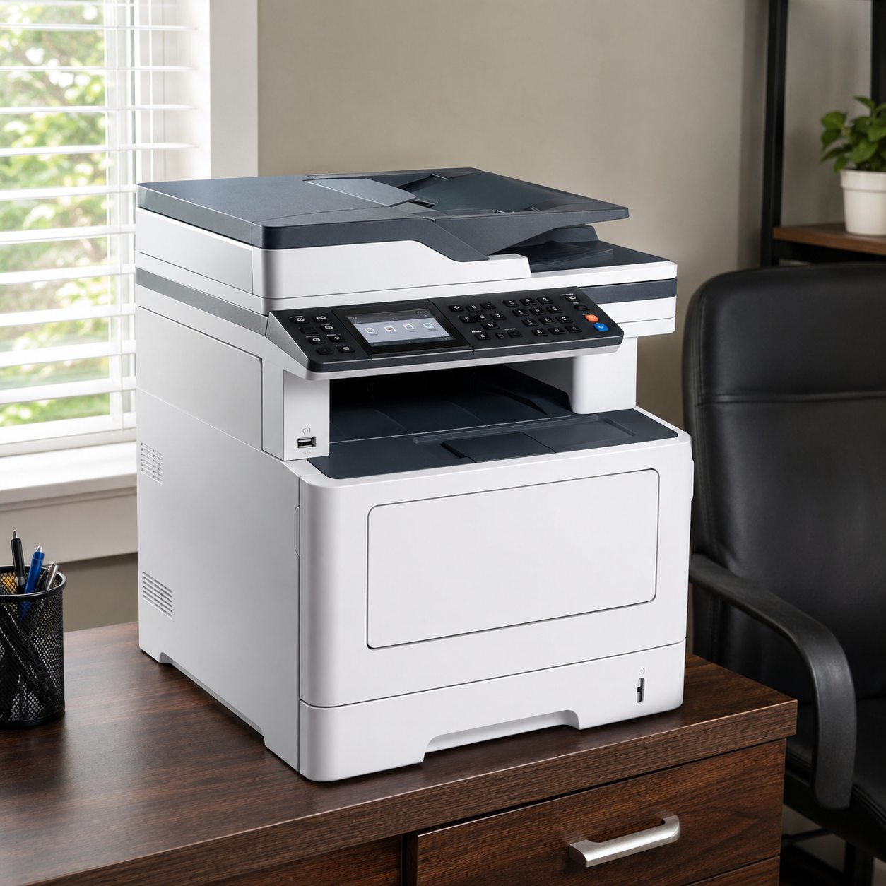 Color laser copier & printer — 1 yr warranty